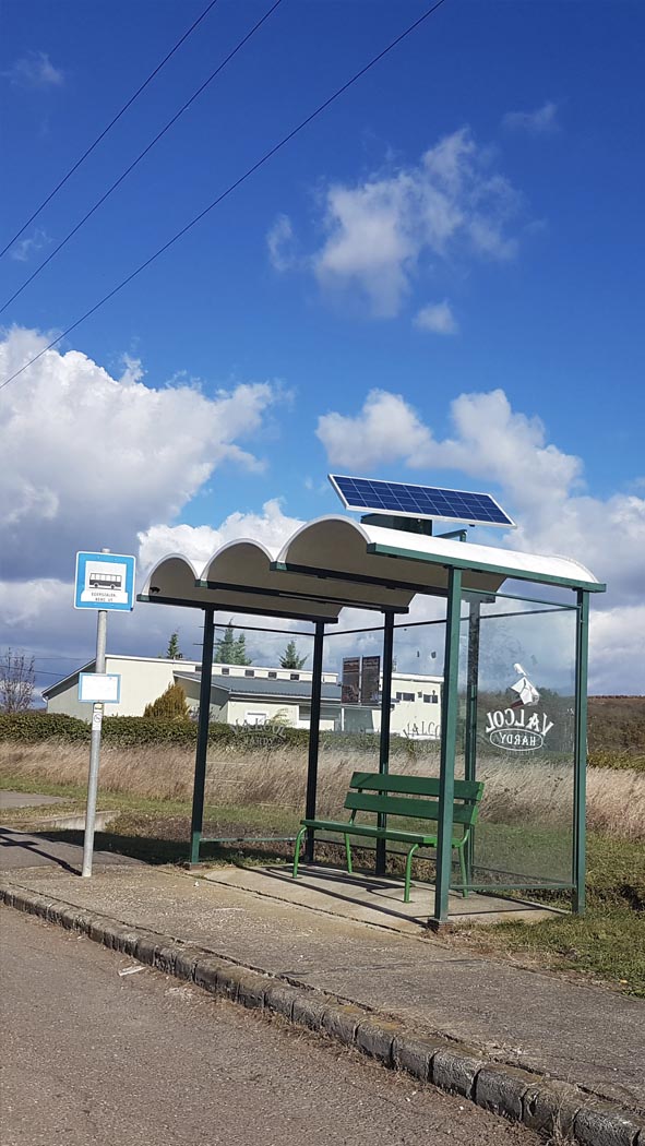 Green Plan napelemes kandeláber Egerszalók